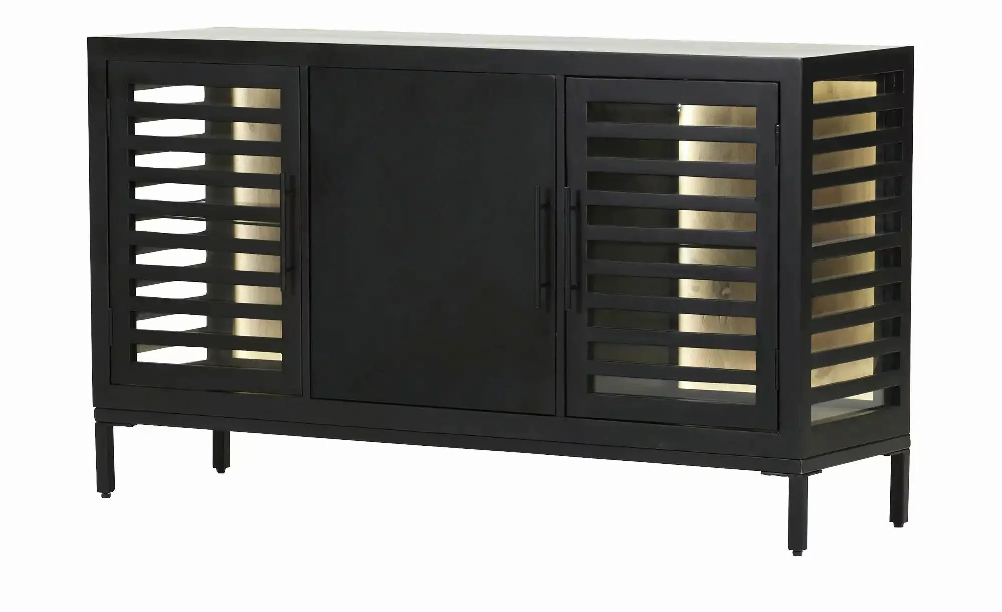 Sideboard  Masca ¦ schwarz ¦ Maße (cm): B: 140 H: 80 T: 43 Kommoden & Sideb günstig online kaufen