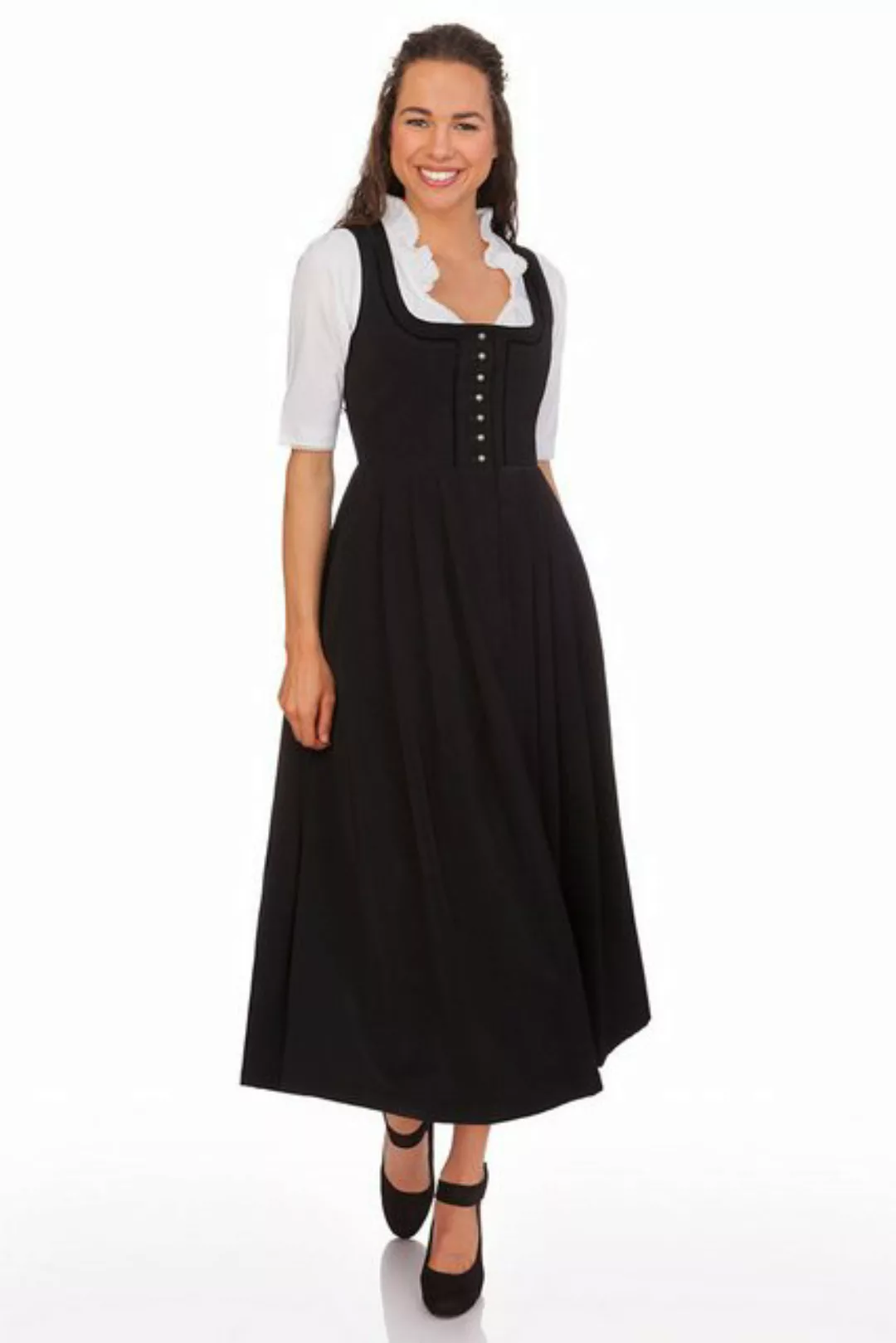 Hammerschmid Dirndl Dirndl lang 1tlg. - ETRACHSEE - schwarz günstig online kaufen