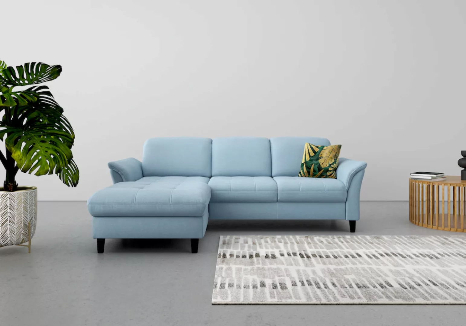 sit&more Ecksofa "Maggiore L-Form", wahlweise mit Kopfteilverstellung, Bett günstig online kaufen
