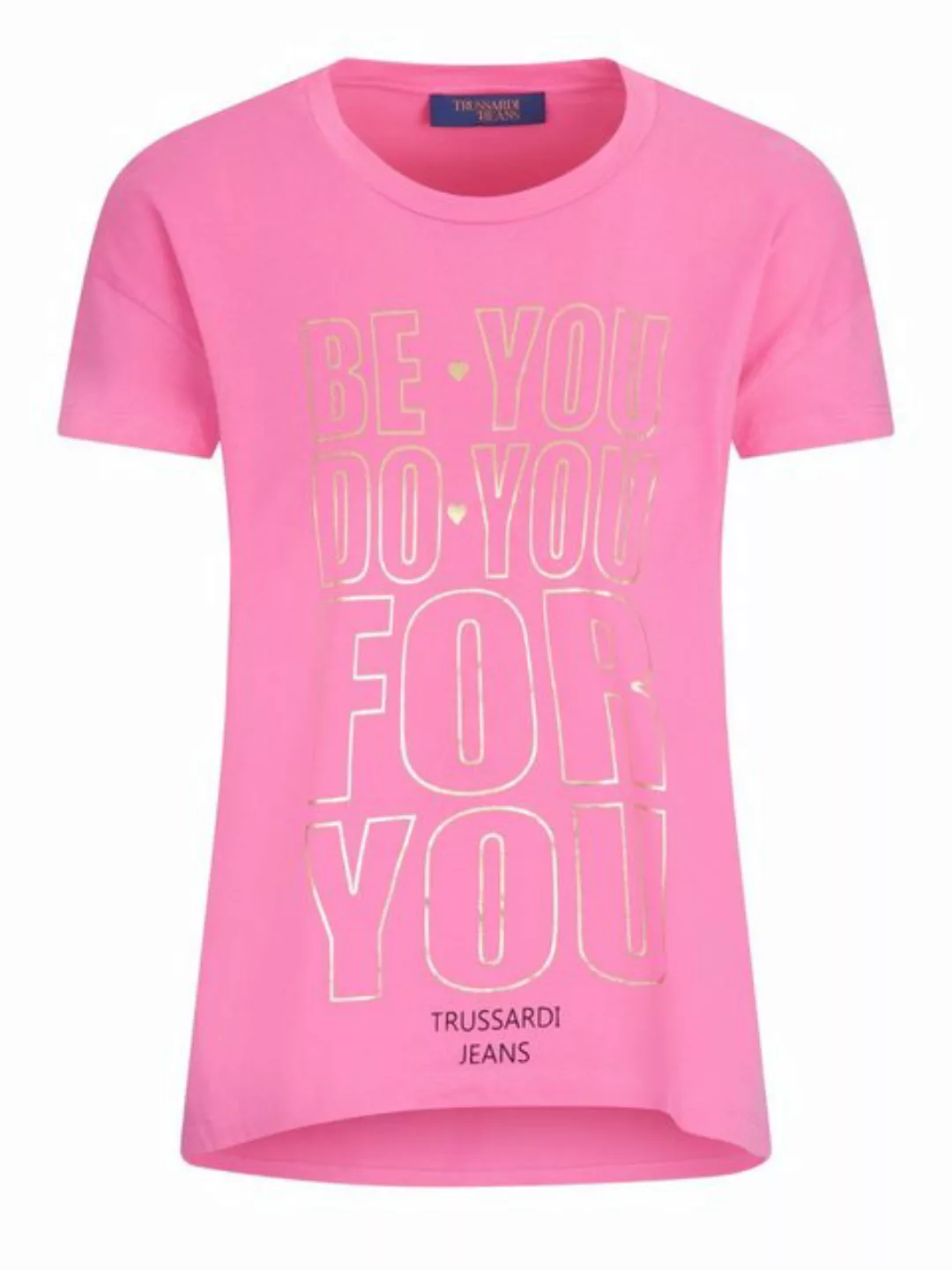 Trussardi Jeans T-Shirt Trussardi jeans Top pink günstig online kaufen