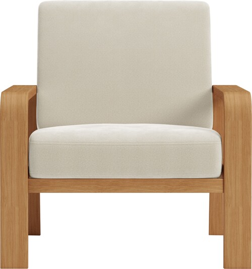sit&more Sessel "Kolding", Armlehnen aus Buchenholz in natur, verschiedene günstig online kaufen
