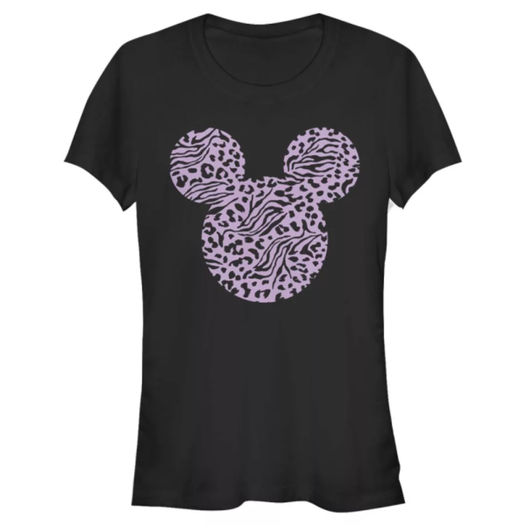 Disney - Micky Maus - Micky Maus Zebra Cheeta Fill - Frauen T-Shirt günstig online kaufen