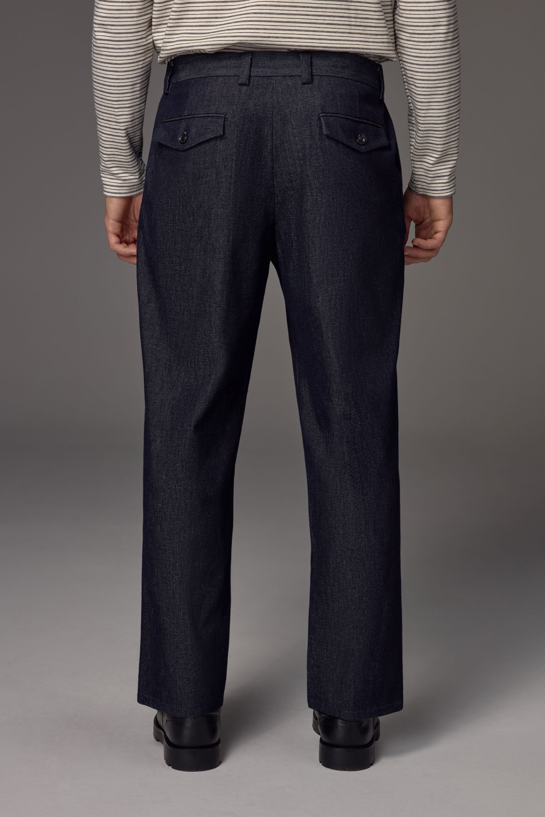 Next Anzughose EDIT Relaxed Fit Denim-Hose günstig online kaufen