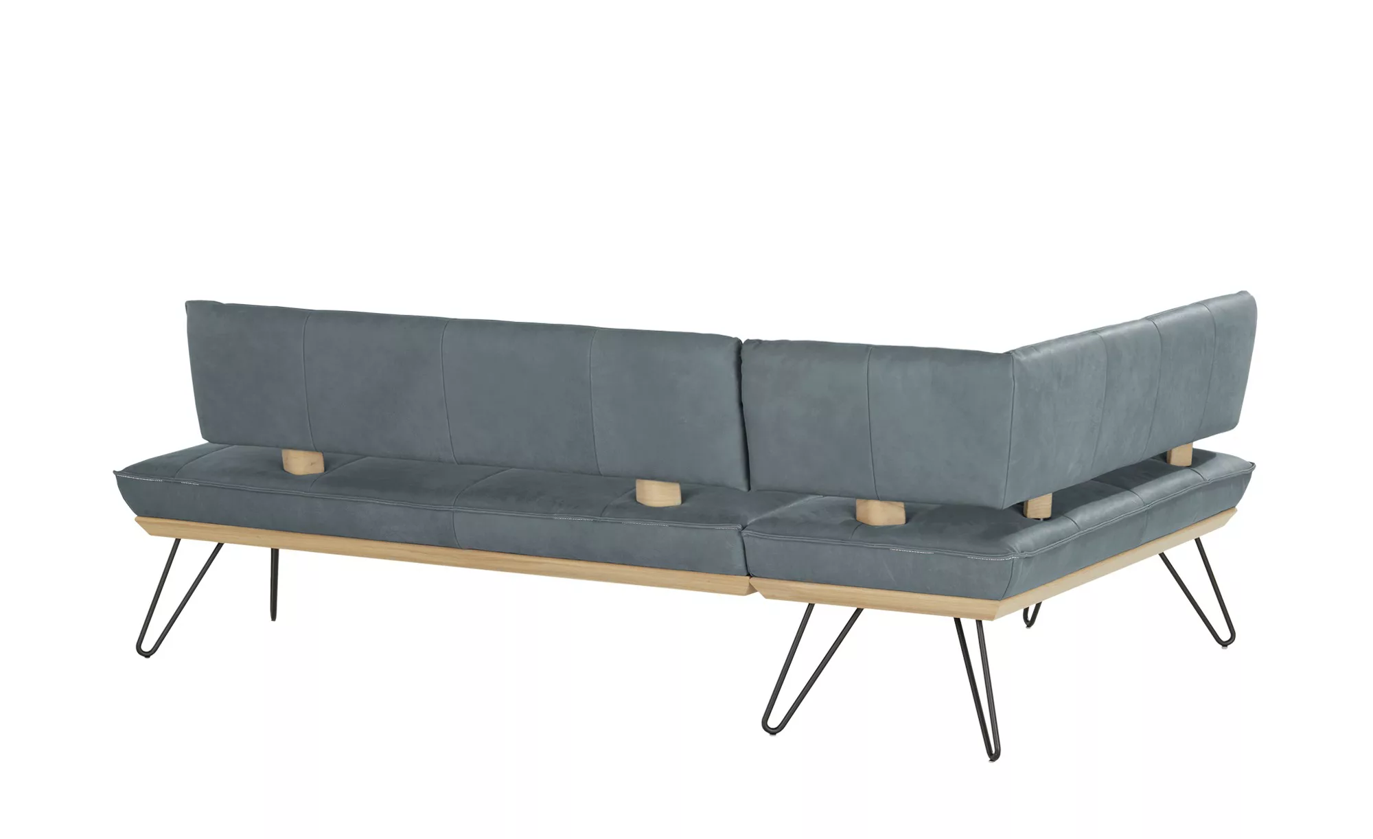 KOINOR Eckbank  Leder Dining System 4 ¦ blau ¦ Maße (cm): H: 88 Bänke > Eck günstig online kaufen