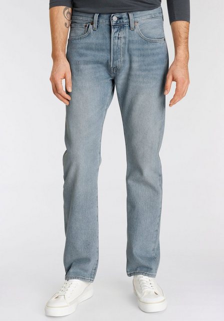 Levi's® Straight-Jeans 501 LEVI'S ORIGINAL mit Markenlabel günstig online kaufen