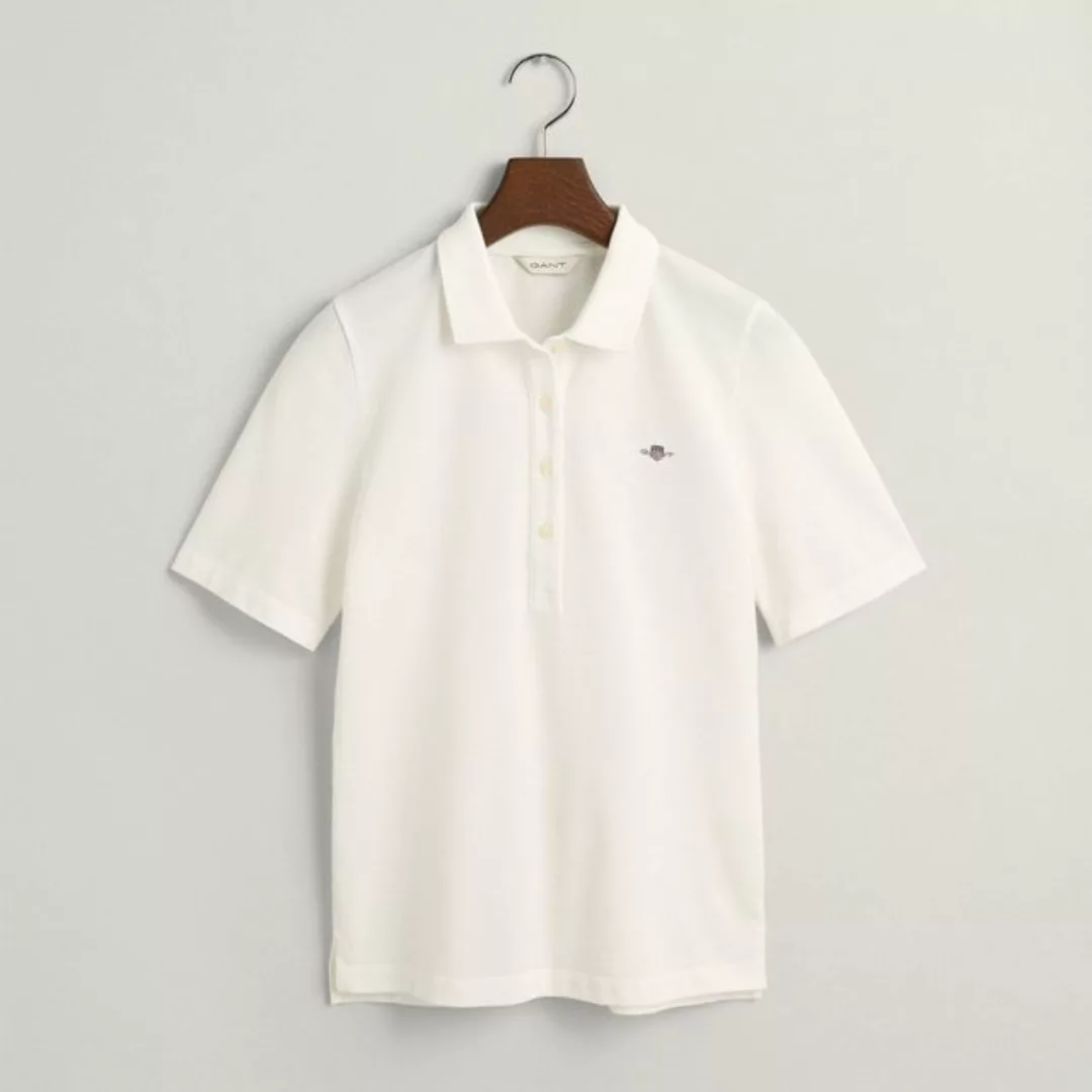 Gant Poloshirt 4202231 Damen Slim Shield SS Pique Poloshirt günstig online kaufen