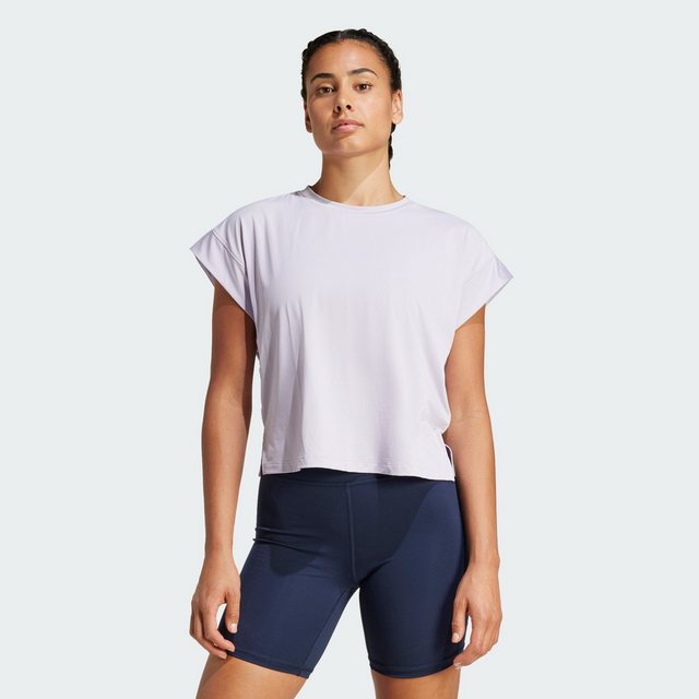 adidas Performance Crop-Top STUDIO T-SHIRT günstig online kaufen