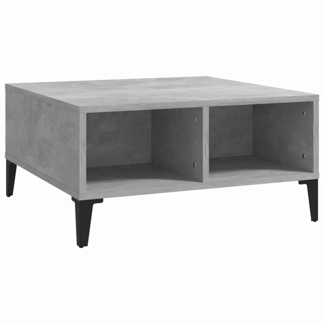 Couchtisch Betongrau 60x60x30 Cm Spanplatte günstig online kaufen