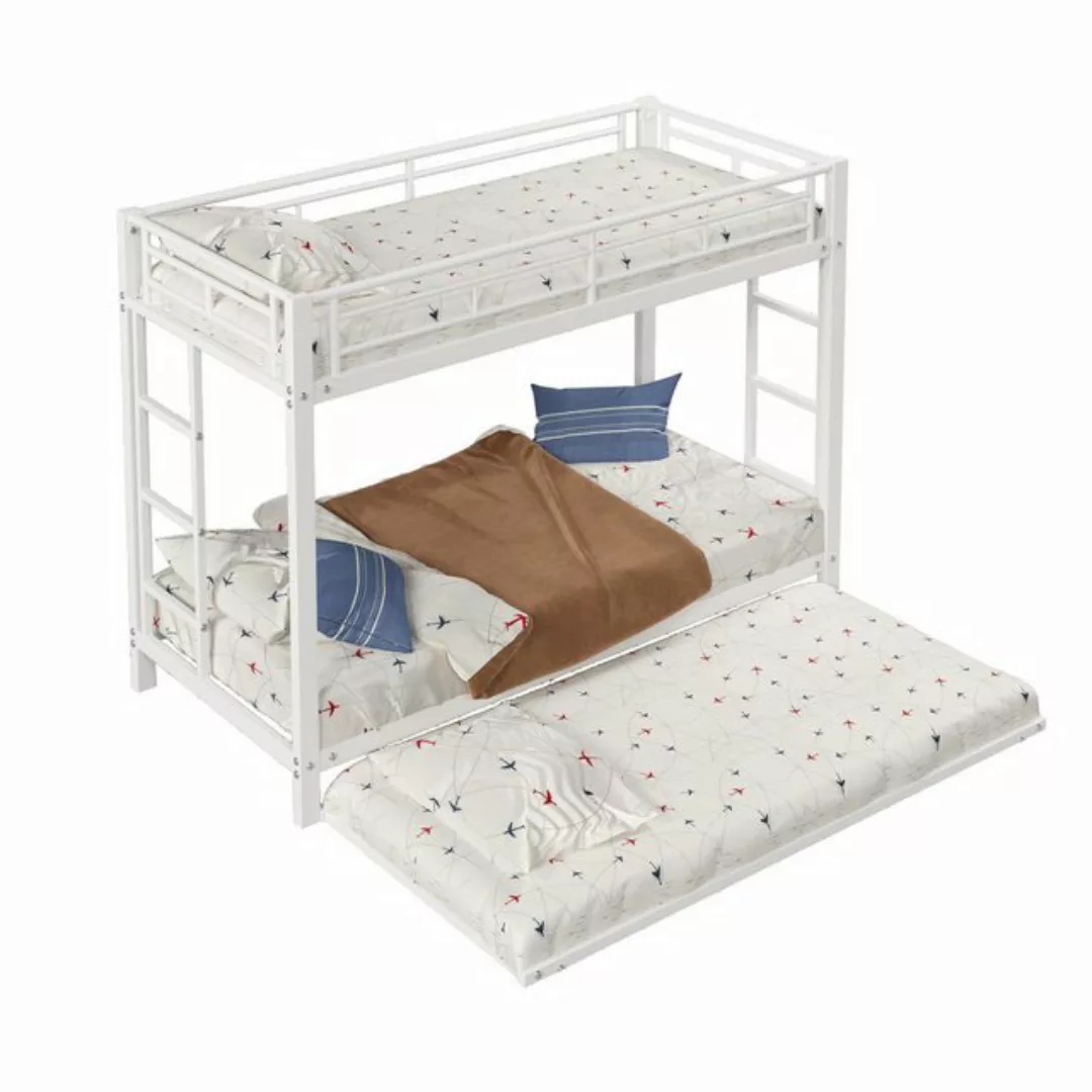 Gotagee Kinderbett Etagenbett 90 x 200 cm Eisenrahmenbett Jugendbett mit Au günstig online kaufen