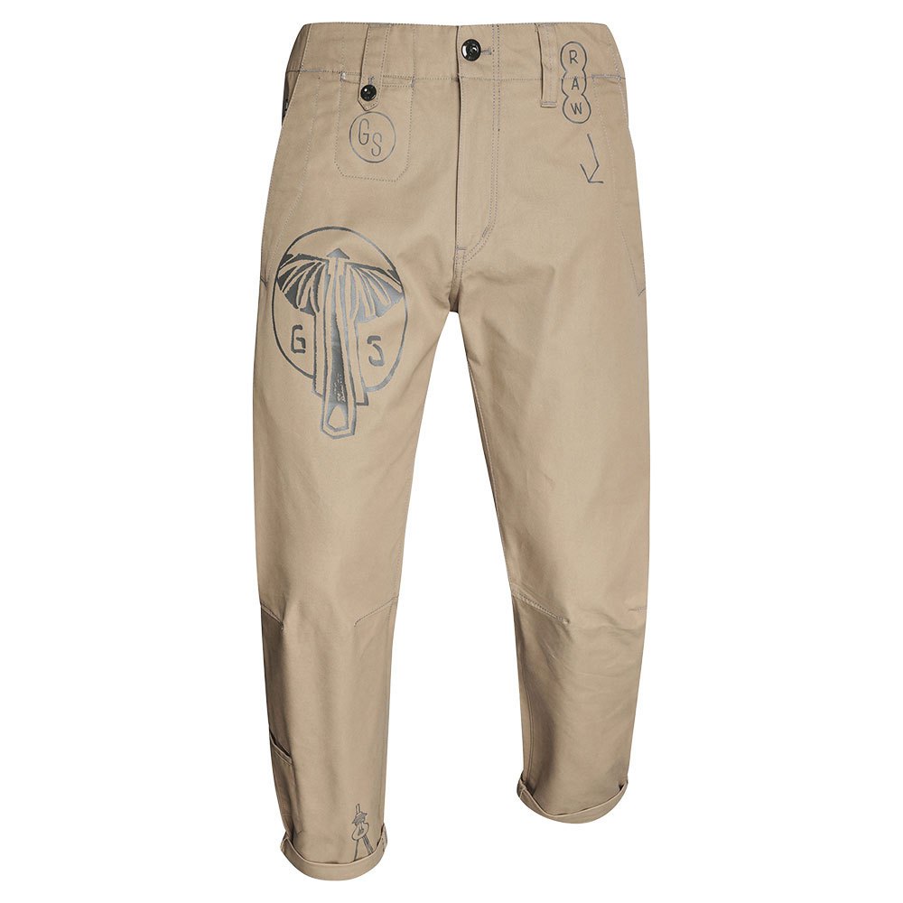 G-star E Artwork – Gerade Zulaufende Chinohose 31 Safari günstig online kaufen