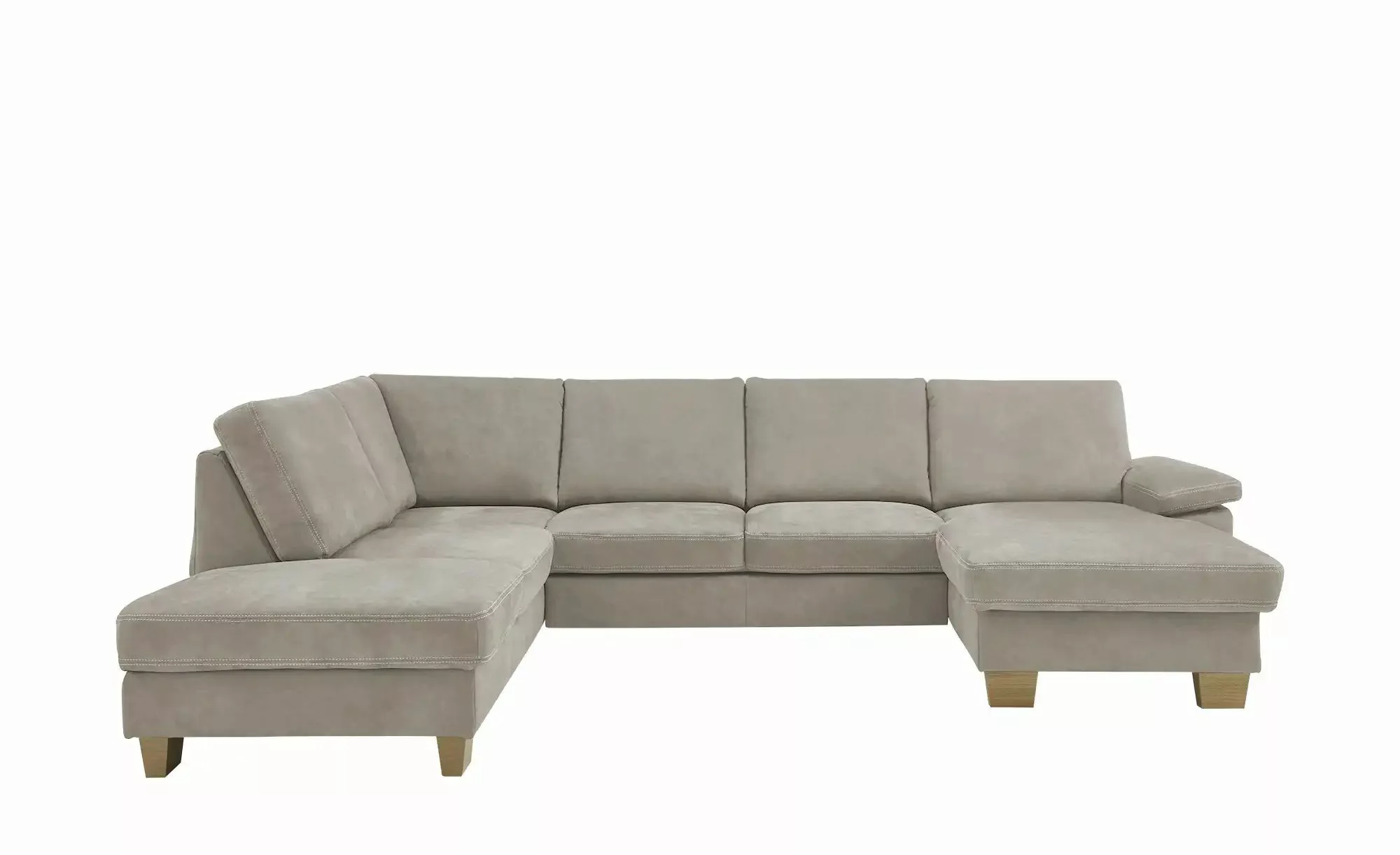 meinSofa Wohnlandschaft  Samu ¦ grau ¦ Maße (cm): B: 316 H: 90 T: 235.0 Pol günstig online kaufen