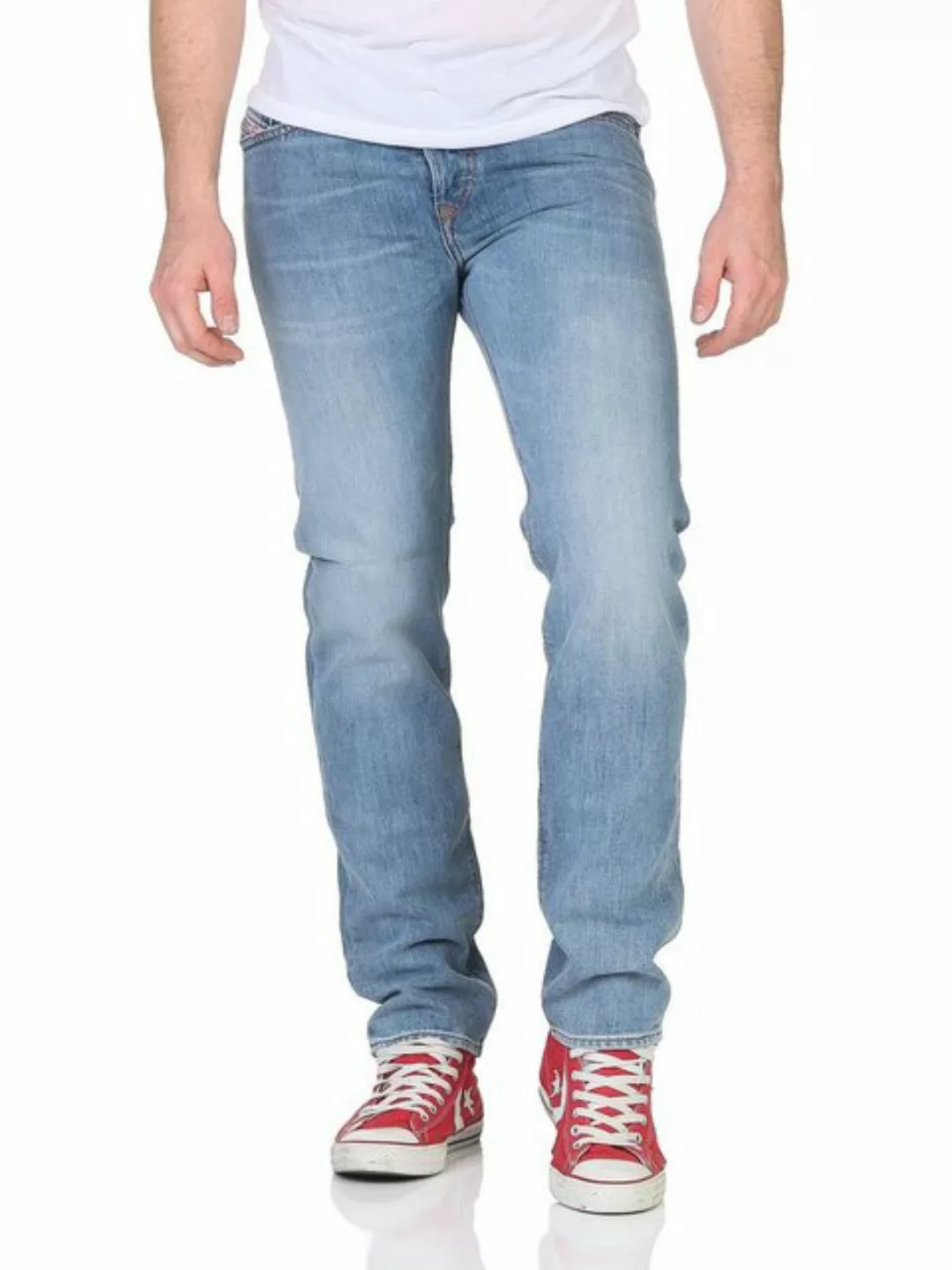 Diesel 5-Pocket-Jeans Diesel Herren Jeans BUSTER-X R605N Stonewash, 100% Ba günstig online kaufen