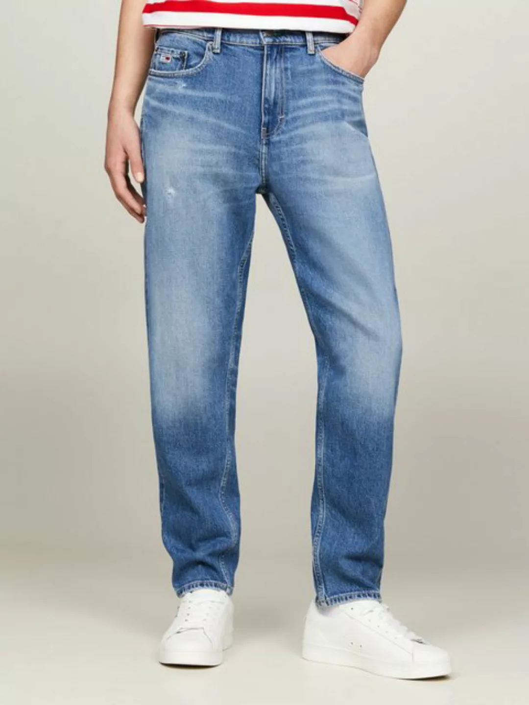 Tommy Jeans Tapered-fit-Jeans ISAAC RLXD TAPERED im 5-Pocket-Style günstig online kaufen