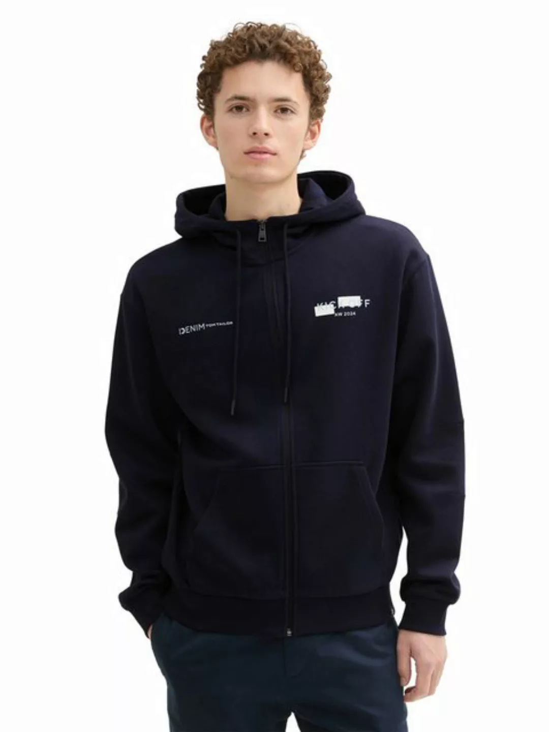 TOM TAILOR Denim Sweatjacke (1-tlg) günstig online kaufen