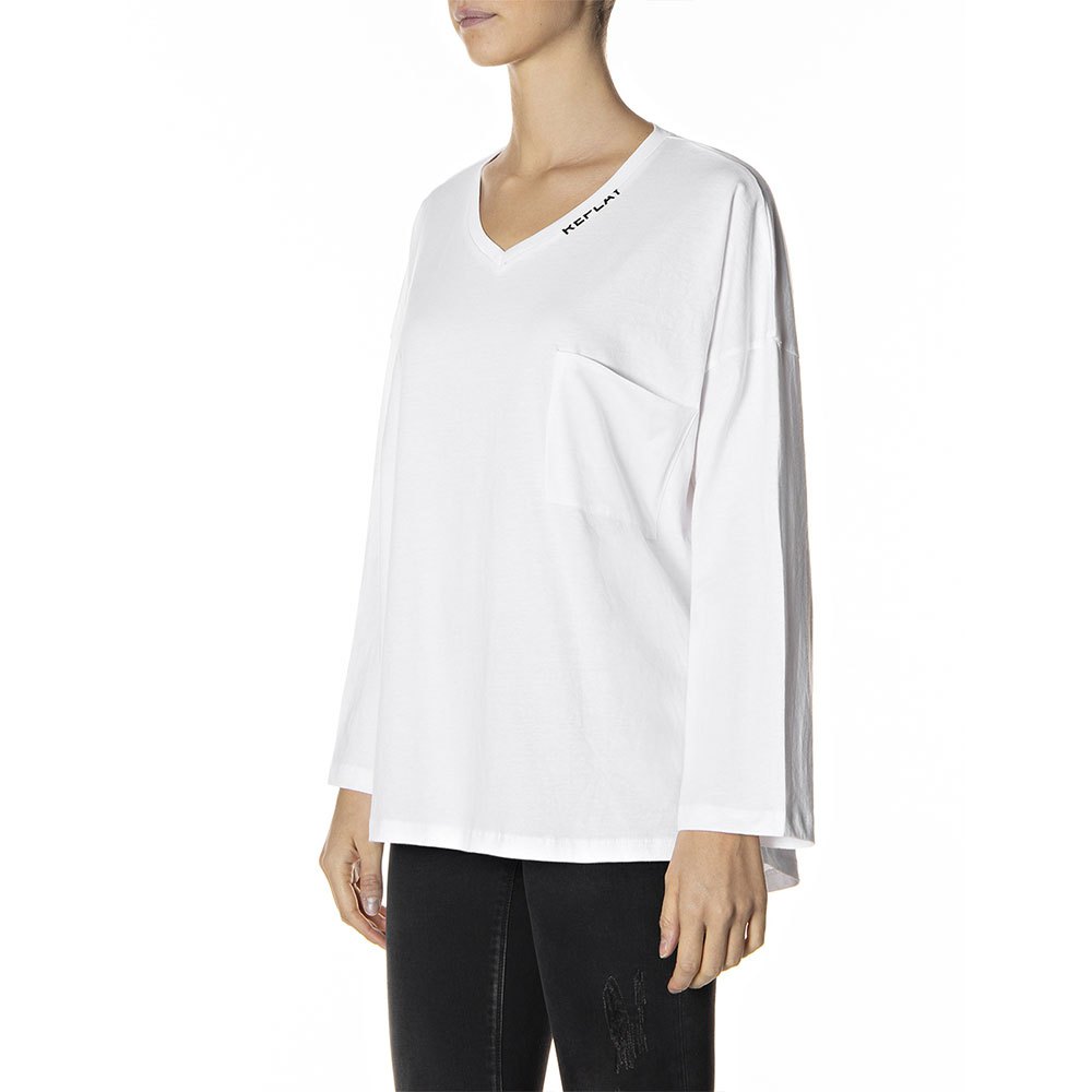 Replay W3197a.000.22536p T-shirt XL Optical White günstig online kaufen