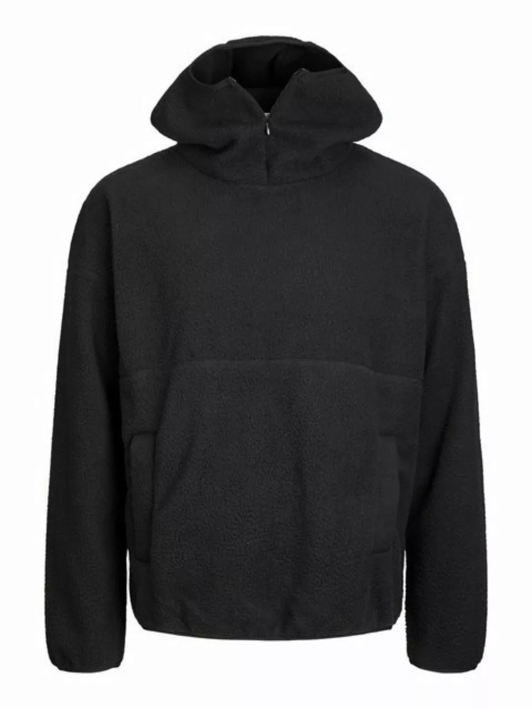 Jack & Jones Sweatshirt JORWET TEDDY SWEAT HOOD BLK günstig online kaufen