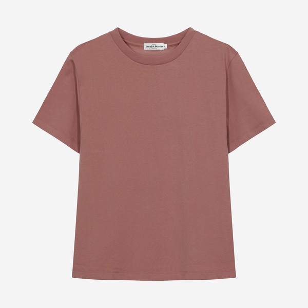 Damen T-shirt Mit Rundhalsausschnitt Basic - Basics By Biderman günstig online kaufen