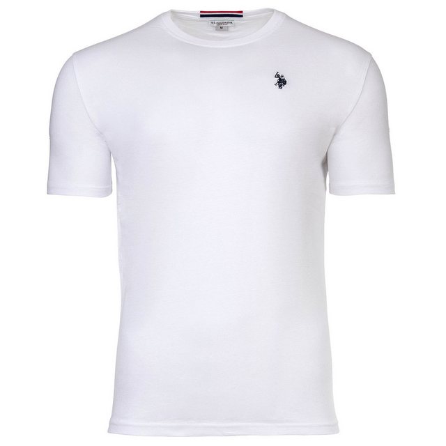 U.S. Polo Assn T-Shirt Herren T-Shirt - Rundhals, Logo-Stickerei, (Packung, günstig online kaufen