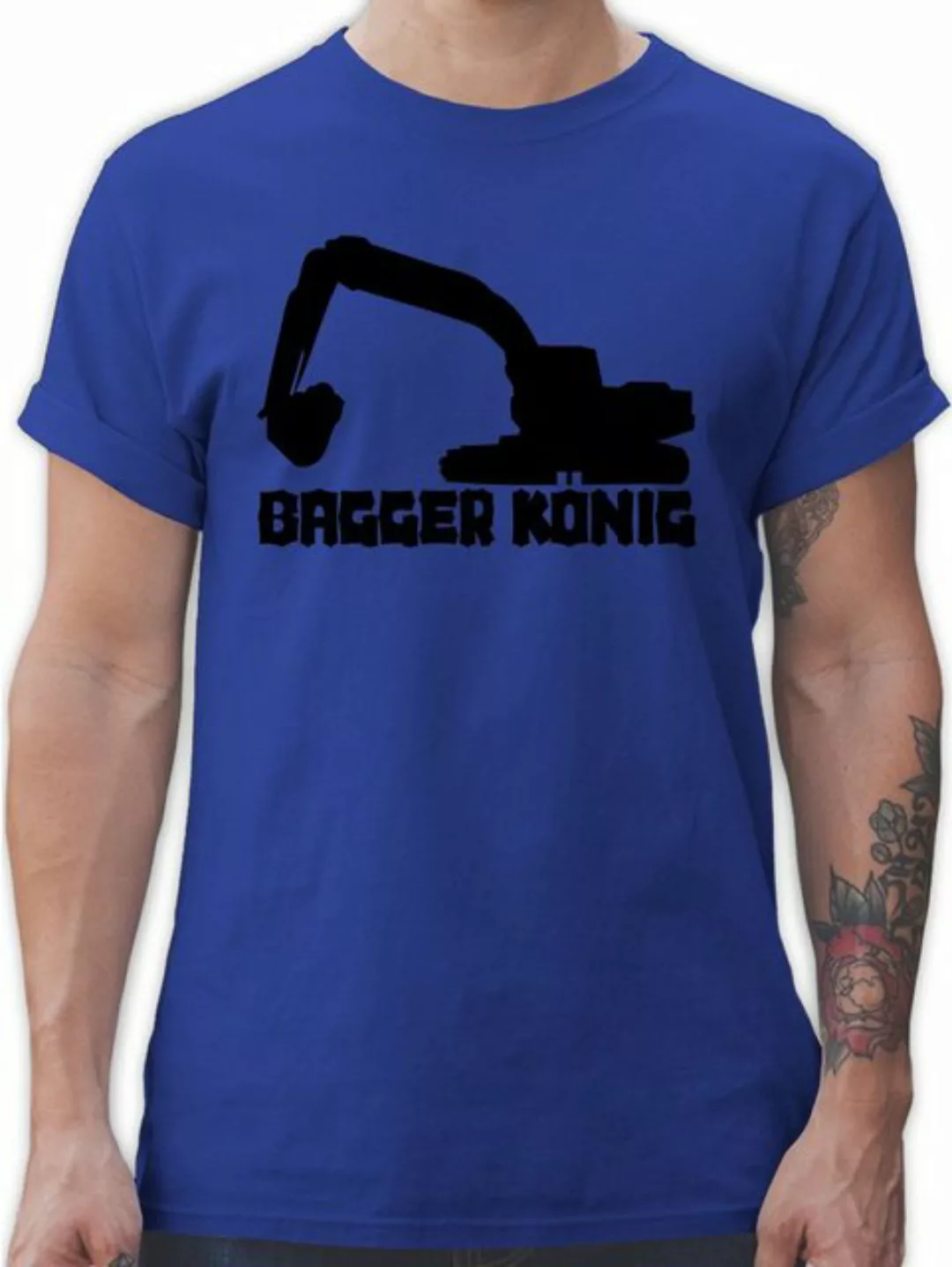Shirtracer T-Shirt Bagger König Fahrzeuge günstig online kaufen
