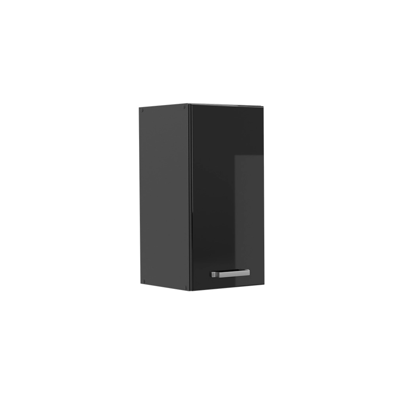 Vicco Hängeschrank R-Line, Schwarz Hochglanz/Anthrazit, 30 günstig online kaufen