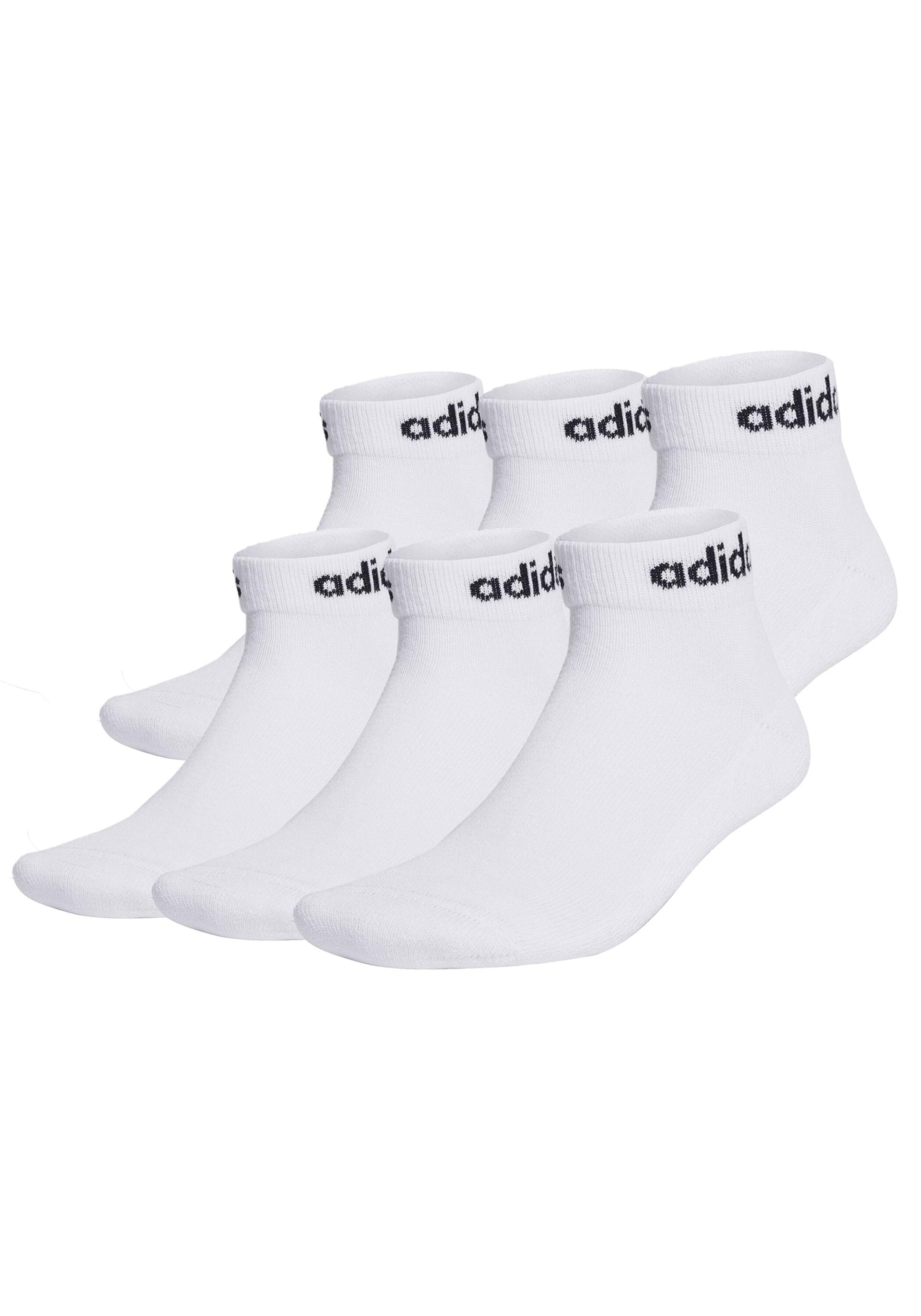 adidas Originals Kurzsocken "Socken Linear Cushioned Ankle 6er Pack" günstig online kaufen