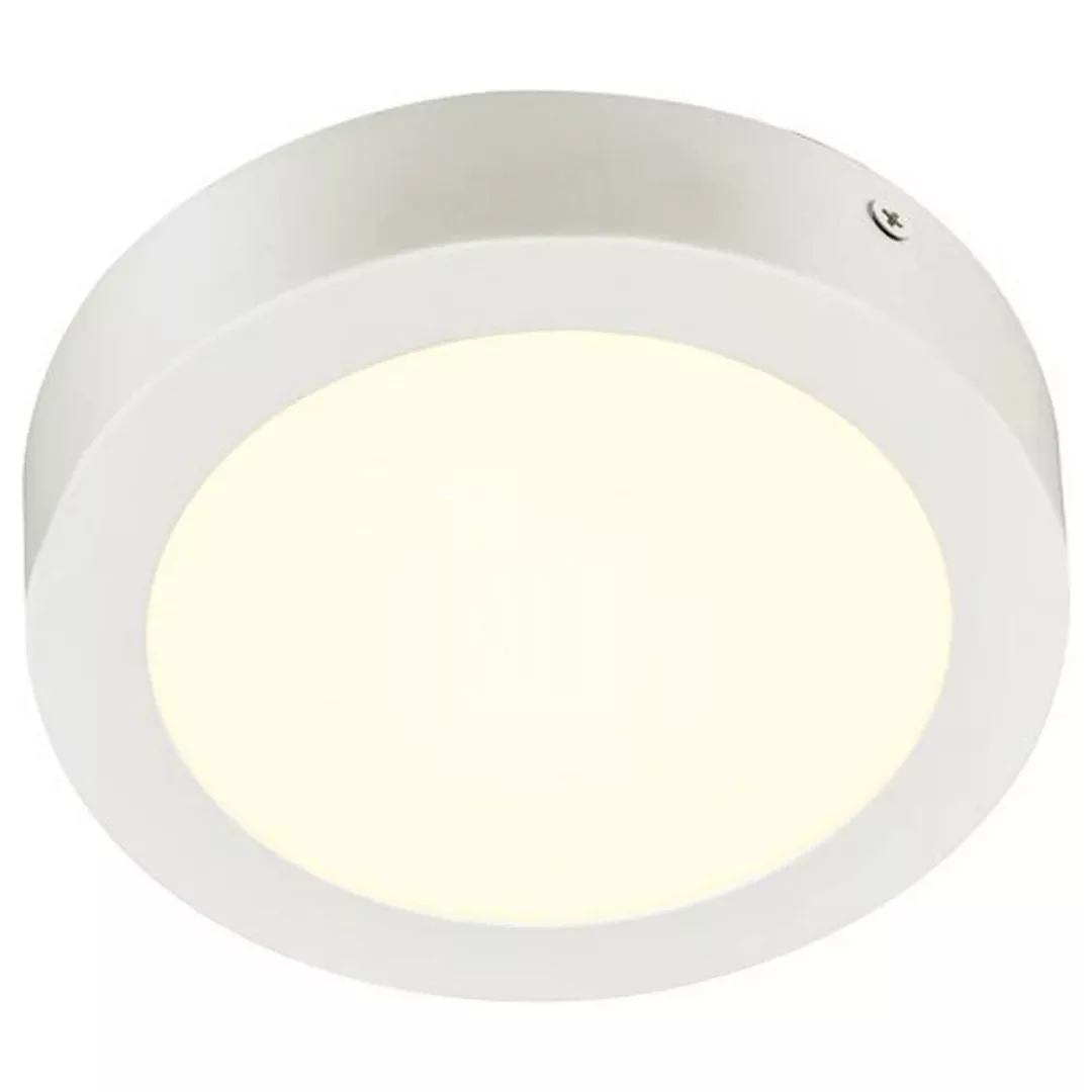 LED Deckenleuchte Senser in Weiß 12W 990lm rund günstig online kaufen