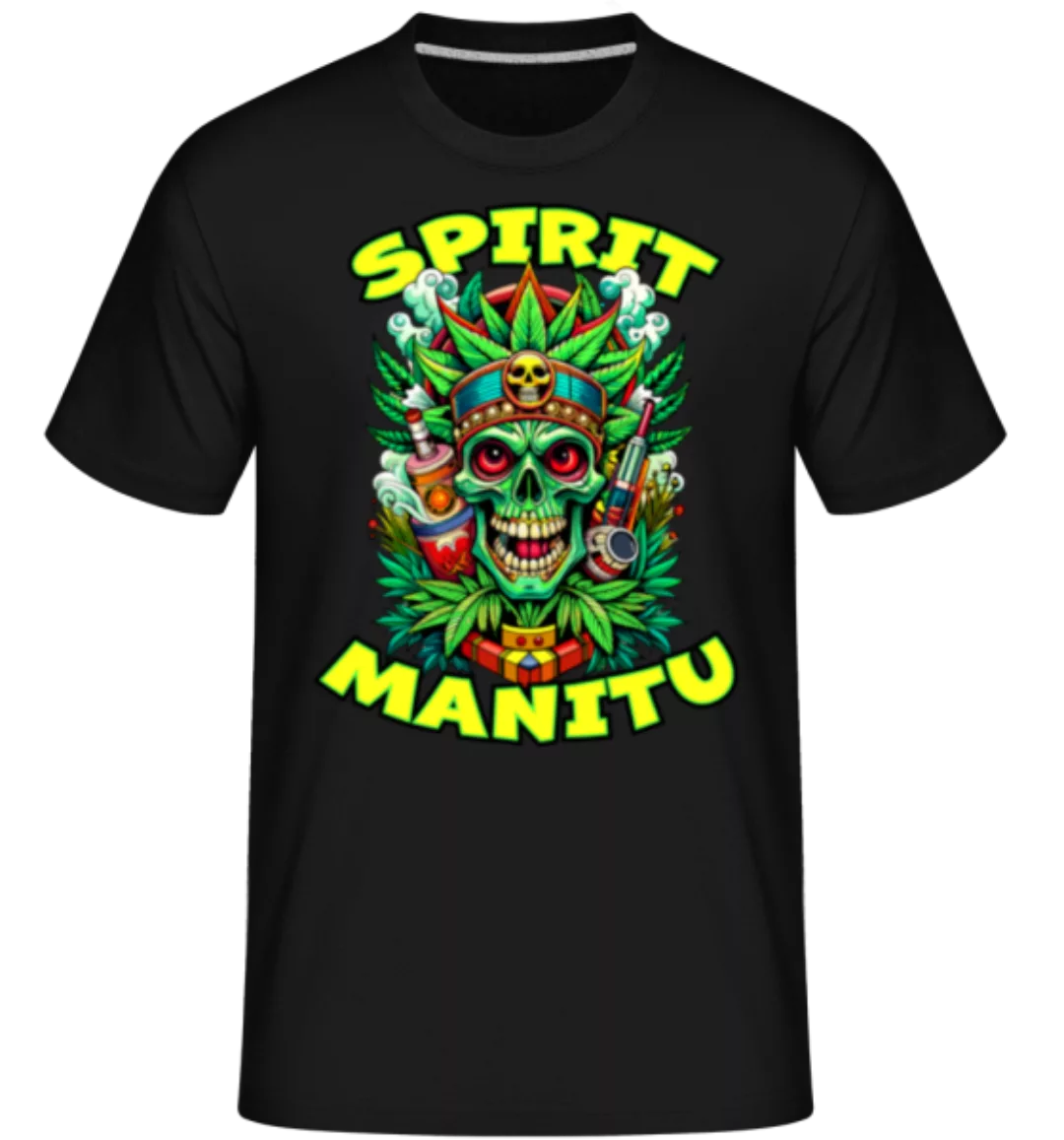 Cannabis Spirit Manitu · Shirtinator Männer T-Shirt günstig online kaufen