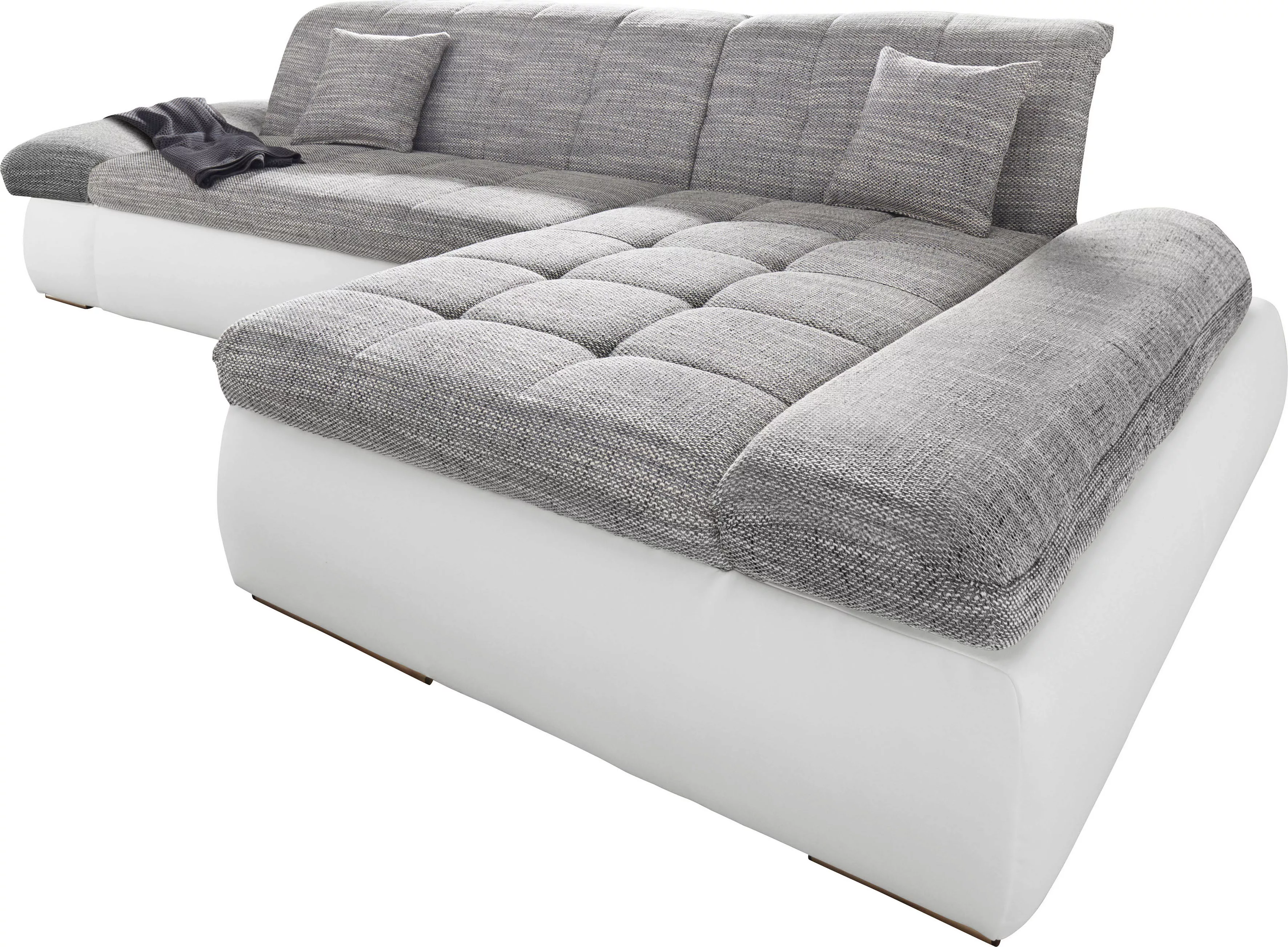 DOMO collection Ecksofa "Moric Luxus - B/T/H 300/172/80 cm, XXL-Format", L- günstig online kaufen