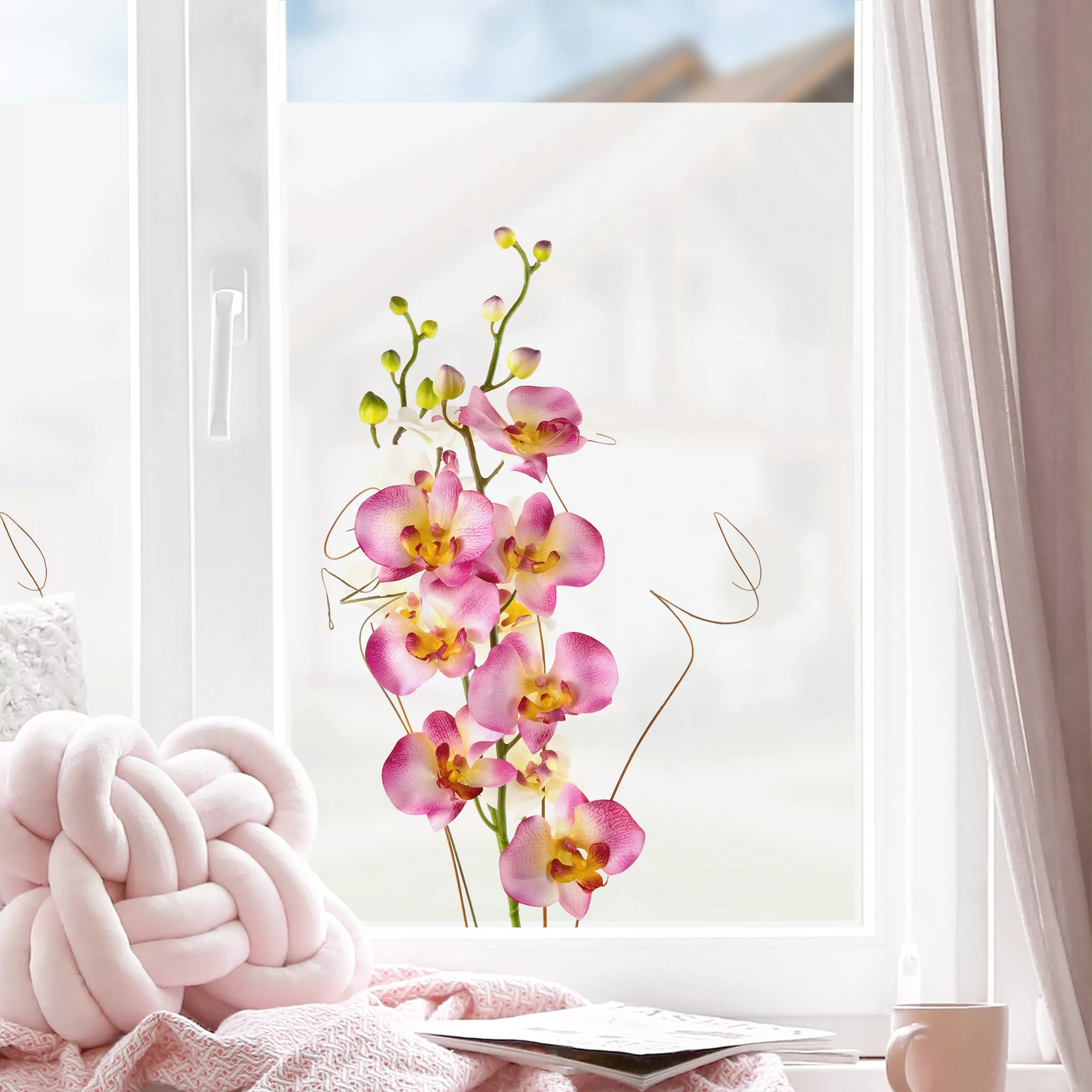 Fensterfolie No.184 Orchidee Strauß günstig online kaufen