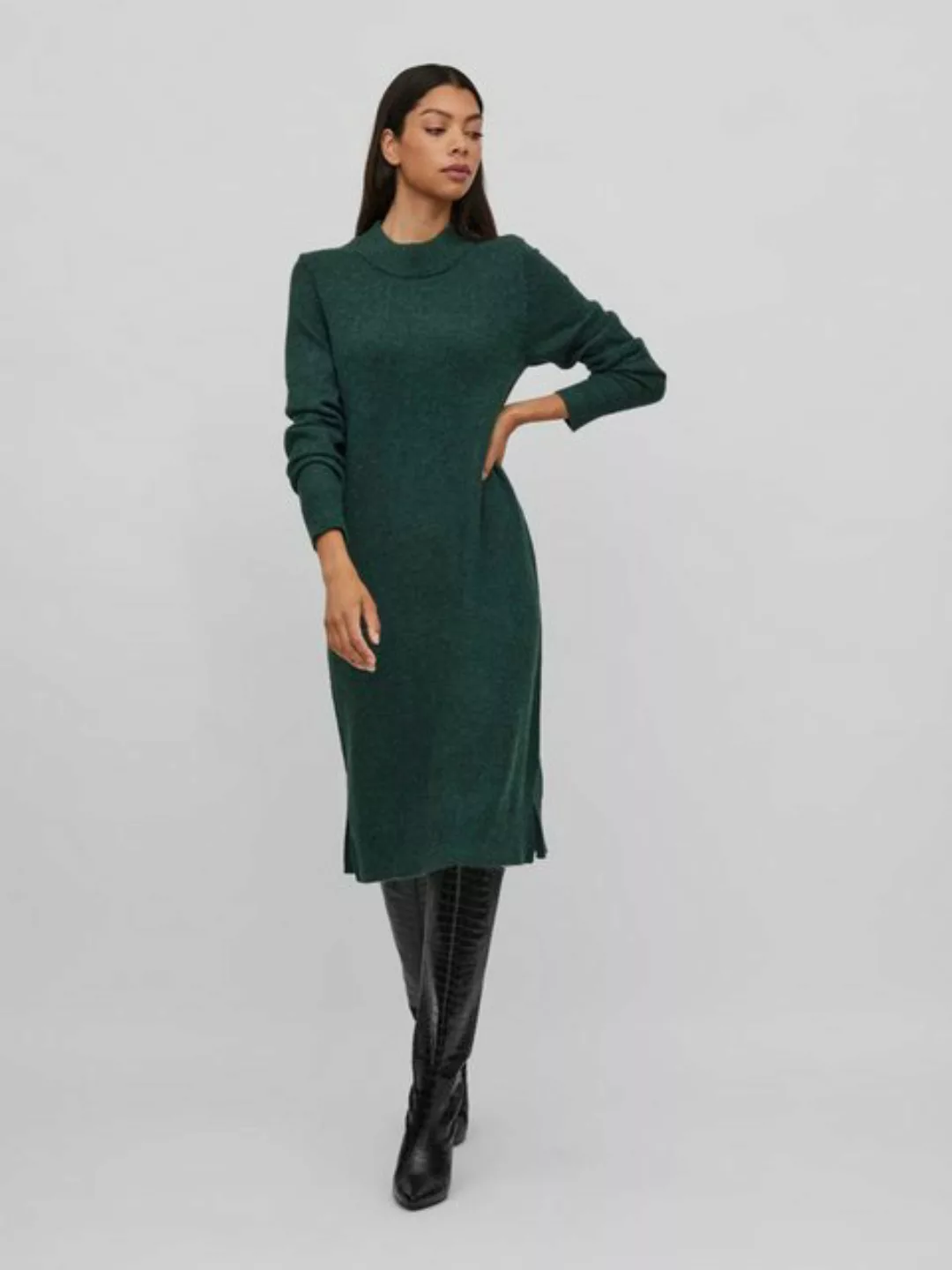 Vila Strickkleid VIRIL CREW NECK L/S MIDI DRESS - NOOS günstig online kaufen