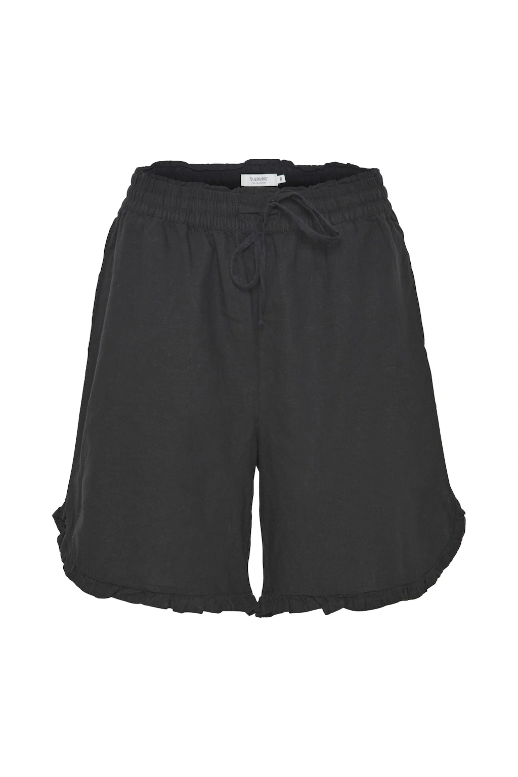 b.young Shorts BYFALAKKA FRILL SH - 20812977 Shorts aus Leinenmix günstig online kaufen