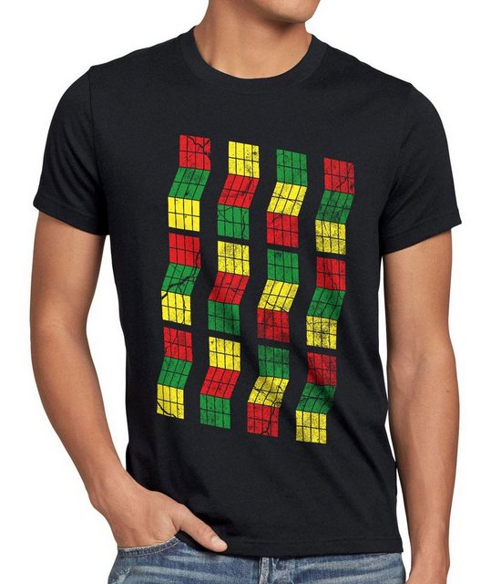 style3 T-Shirt Cubes Sheldon Würfel Big Bang Rubik Meltig Cooper Zauber The günstig online kaufen