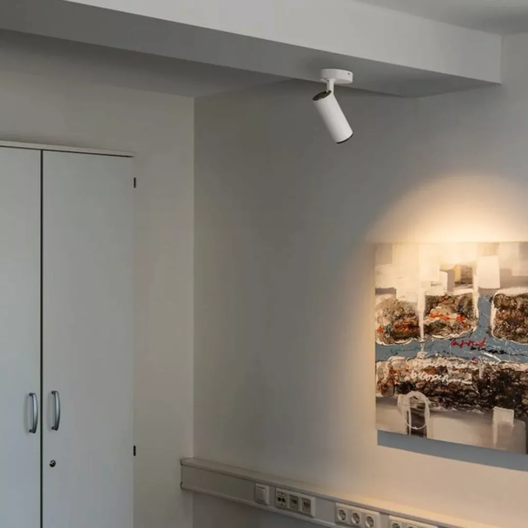 LED Wand- und Deckenspot Numinos in Weiß und Schwarz 20,1W 1970lm 3000K 36° günstig online kaufen