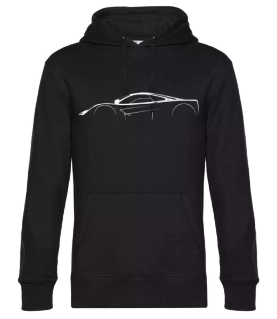 'McLaren F1' Silhouette · Unisex Premium Hoodie günstig online kaufen