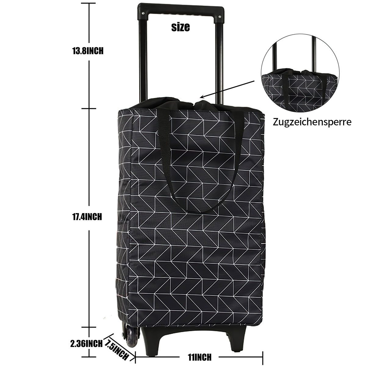 DOPWii Einkaufstrolley Einkaufswagen Einkaufstrolley, Treppensteiger, klapp günstig online kaufen