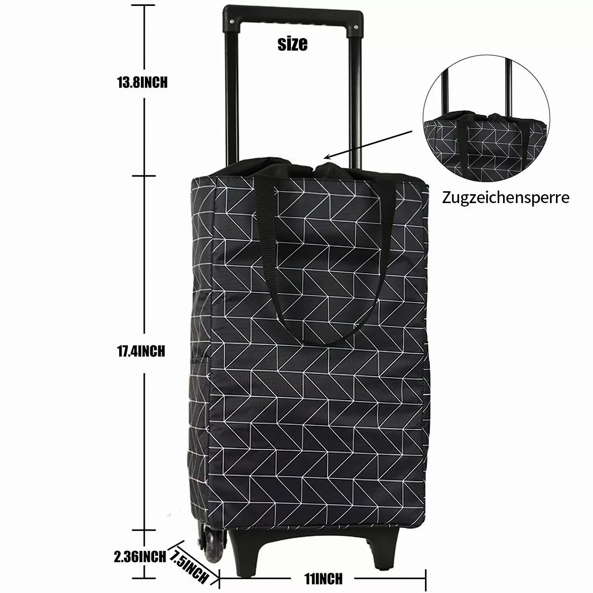 DOPWii Einkaufstrolley Einkaufswagen Einkaufstrolley, Treppensteiger, klapp günstig online kaufen