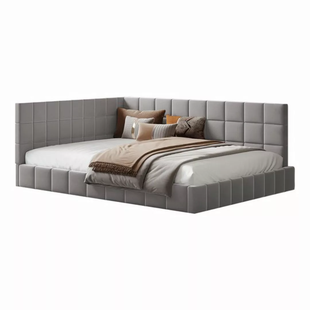 REDOM Polsterbett Schlafsofa 140*200 Multifunktionsbett, Funktionsbett Stau günstig online kaufen