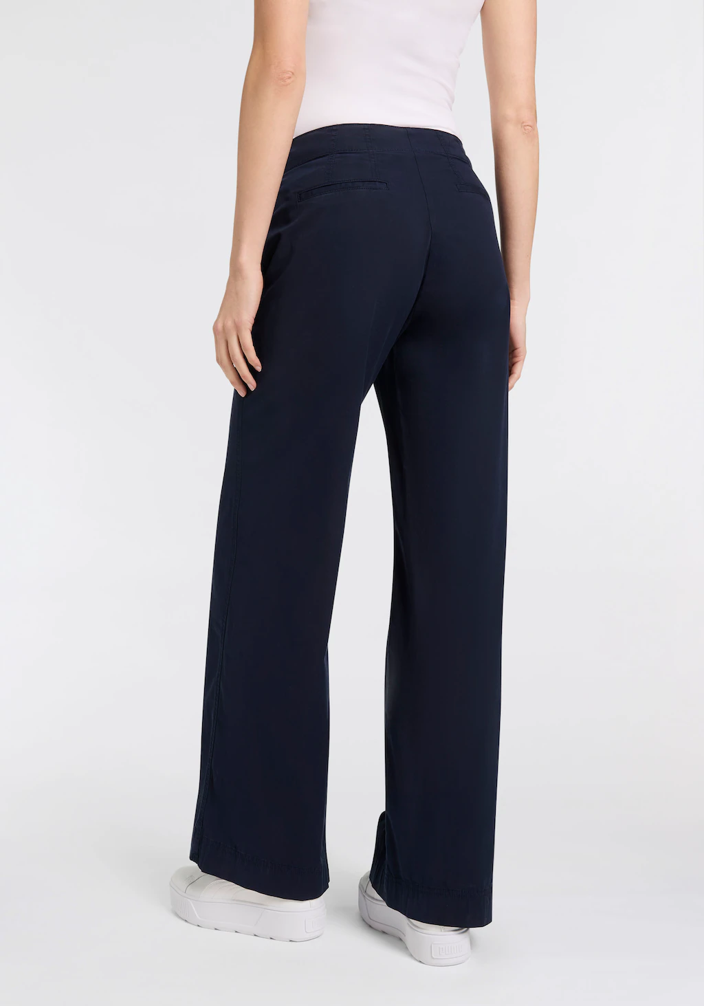 BOSS ORANGE Webhose "Tahilone Premium Damenmode", Straight Leg mit weitem B günstig online kaufen