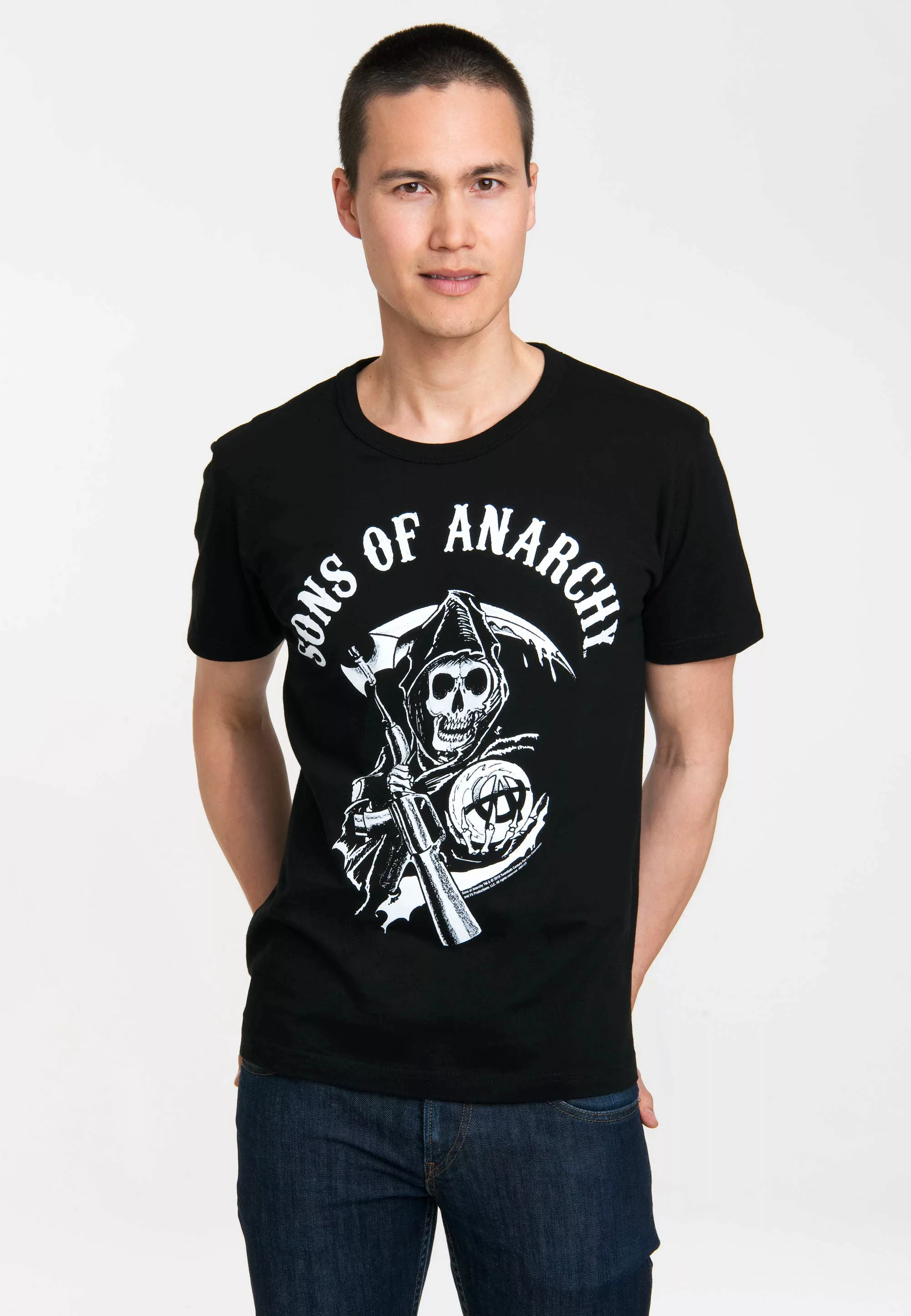 LOGOSHIRT T-Shirt "Sons of Anarchy Logo", mit Sons of Anarchy-Print günstig online kaufen