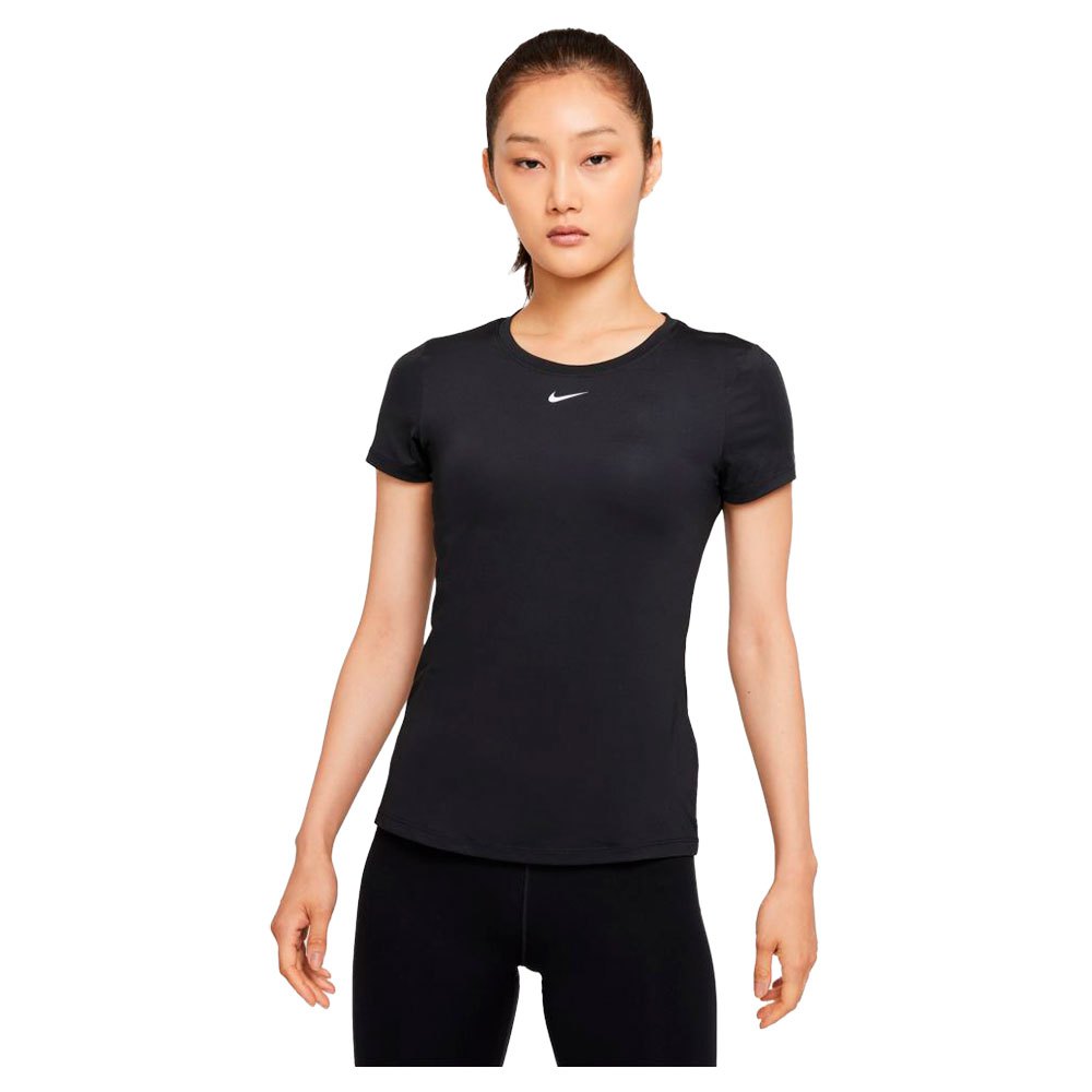 Nike Dri Fit One Fit Kurzarm T-shirt M Black / White günstig online kaufen