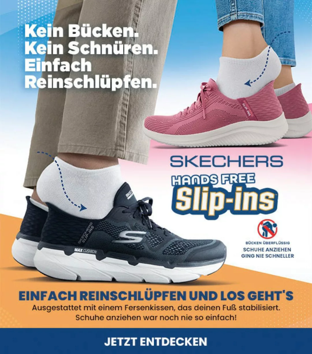 Skechers Slip-On Sneaker "BREATHE-EASY-ROLL-WITH-ME", für Maschinenwäsche g günstig online kaufen