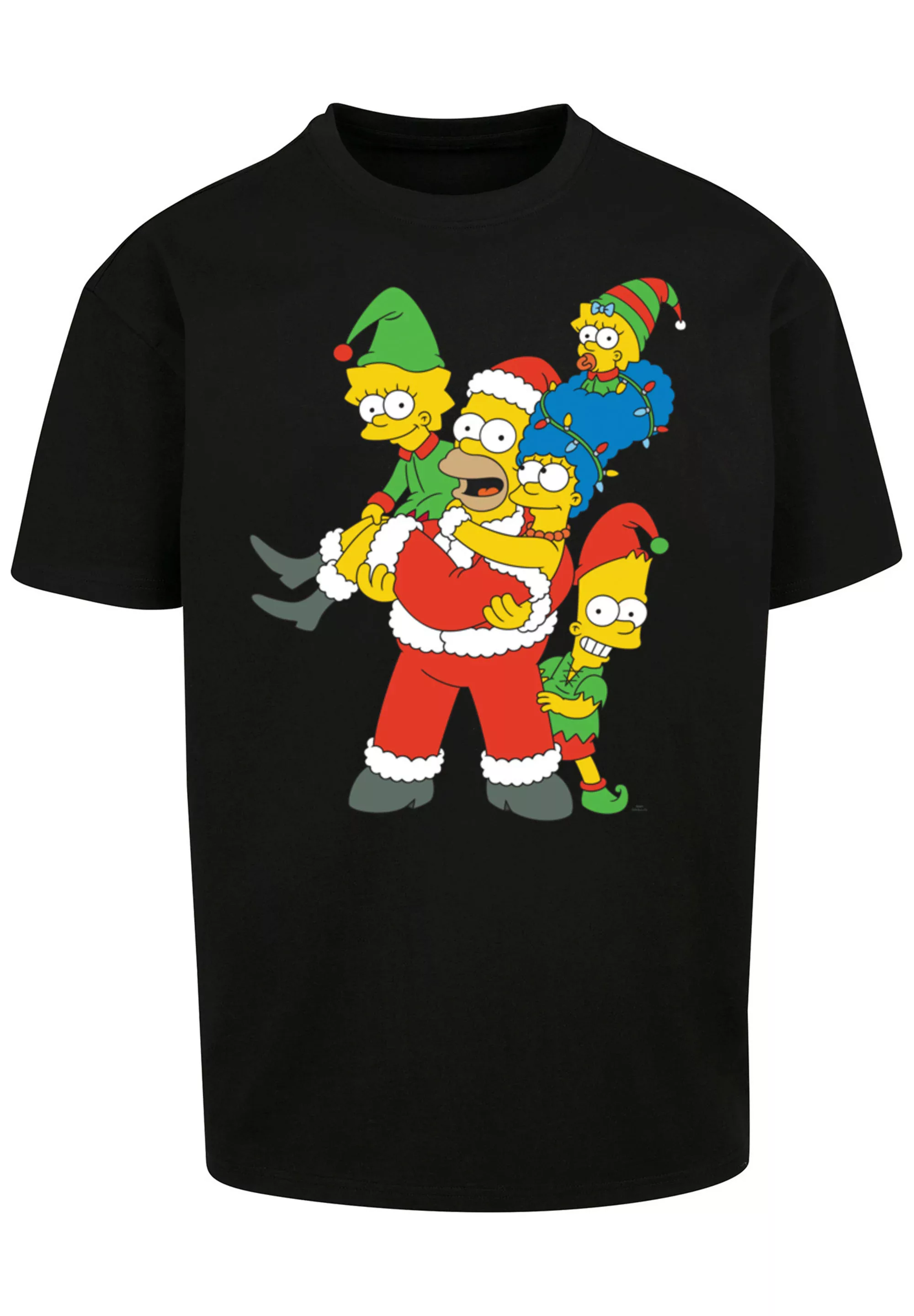 F4NT4STIC T-Shirt "The Simpsons Christmas Weihnachten Family", Print günstig online kaufen