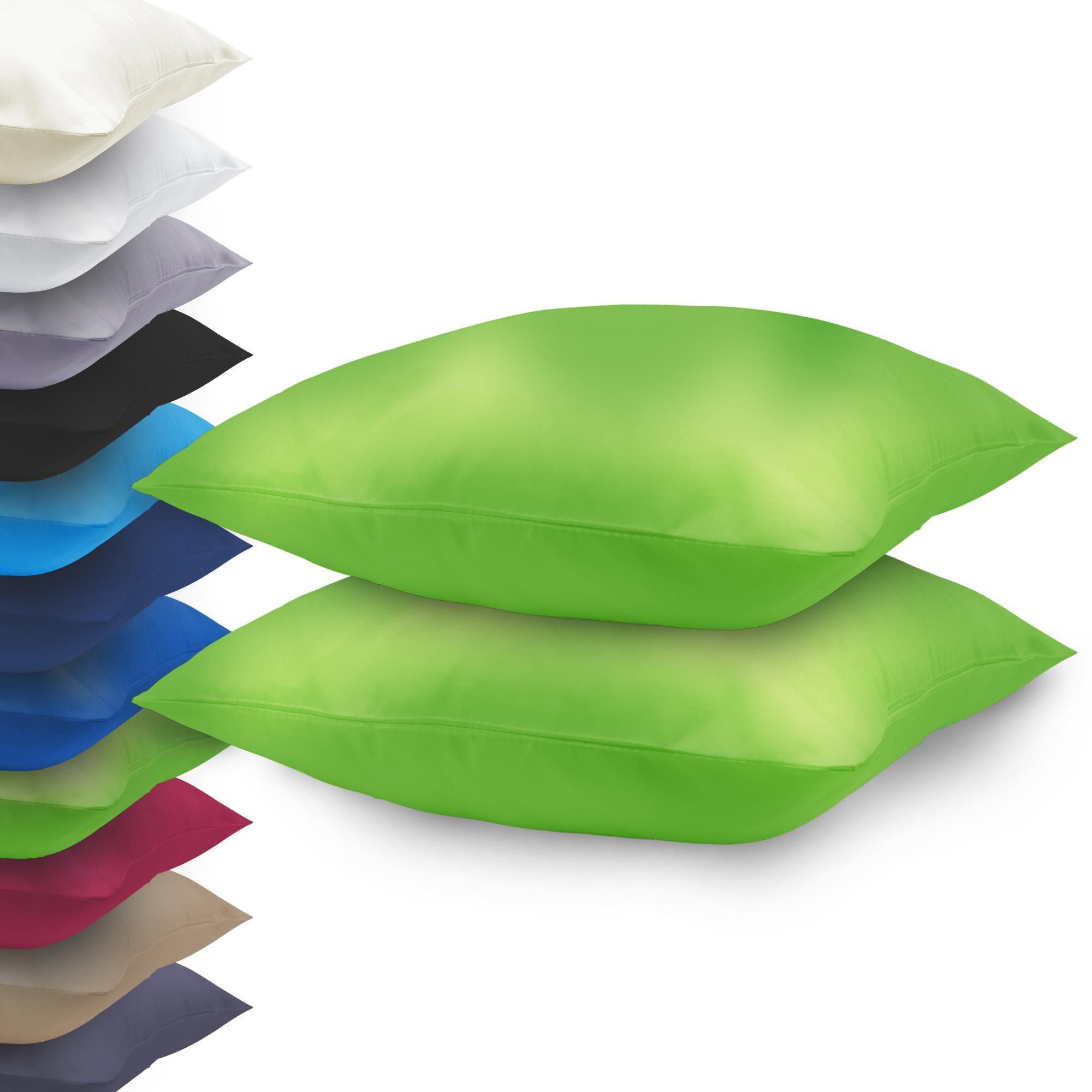 NatureMark Kissenbezüge 2er Pack Mikrofaser Kissenbezug, günstig online kaufen