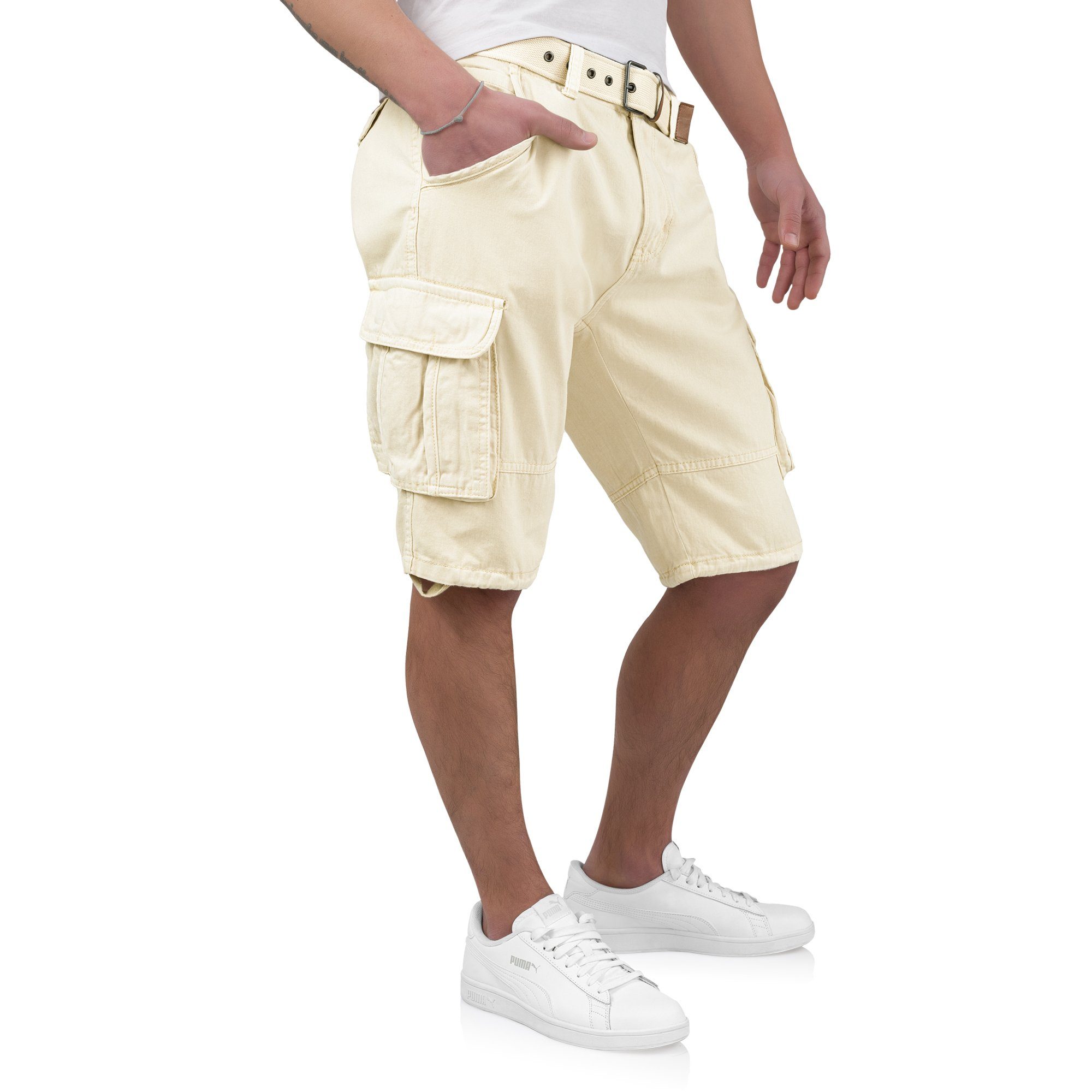 Indicode Cargoshorts Kjeld Herrencargoshorts mit 6 günstig online kaufen