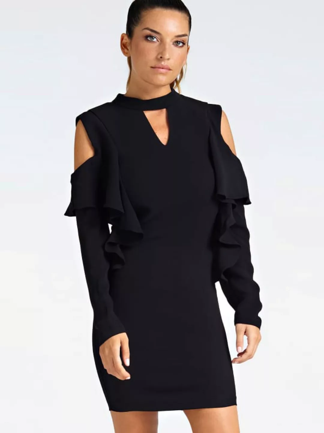 Kleid Details Volants günstig online kaufen