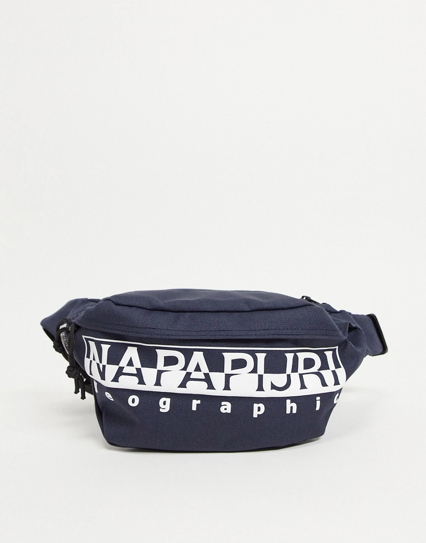 Napapijri – Happy WB – Gürteltasche in Marineblau-Schwarz günstig online kaufen