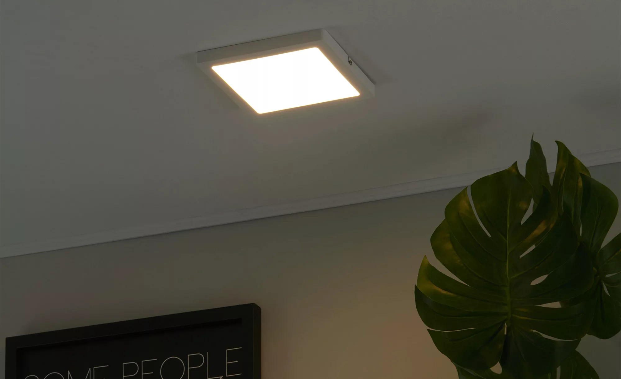 LED-Panel weiß matt eckig`klein` ¦ weiß ¦ Maße (cm): B: 22 Lampen & Leuchte günstig online kaufen