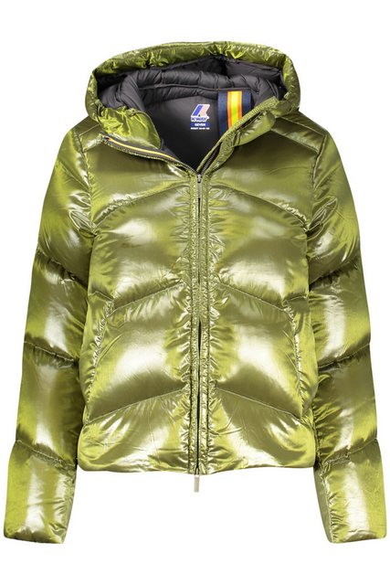 K-Way Outdoorjacke Grüne Damenjacke mit Kapuze: Praktische Allwetterjacke m günstig online kaufen