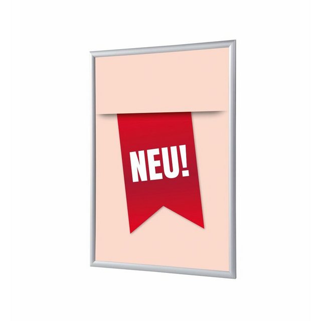 Showdown Displays Hängevitrine A4 - Komplett-Set - Neu Deutsch - Rot/Silber günstig online kaufen