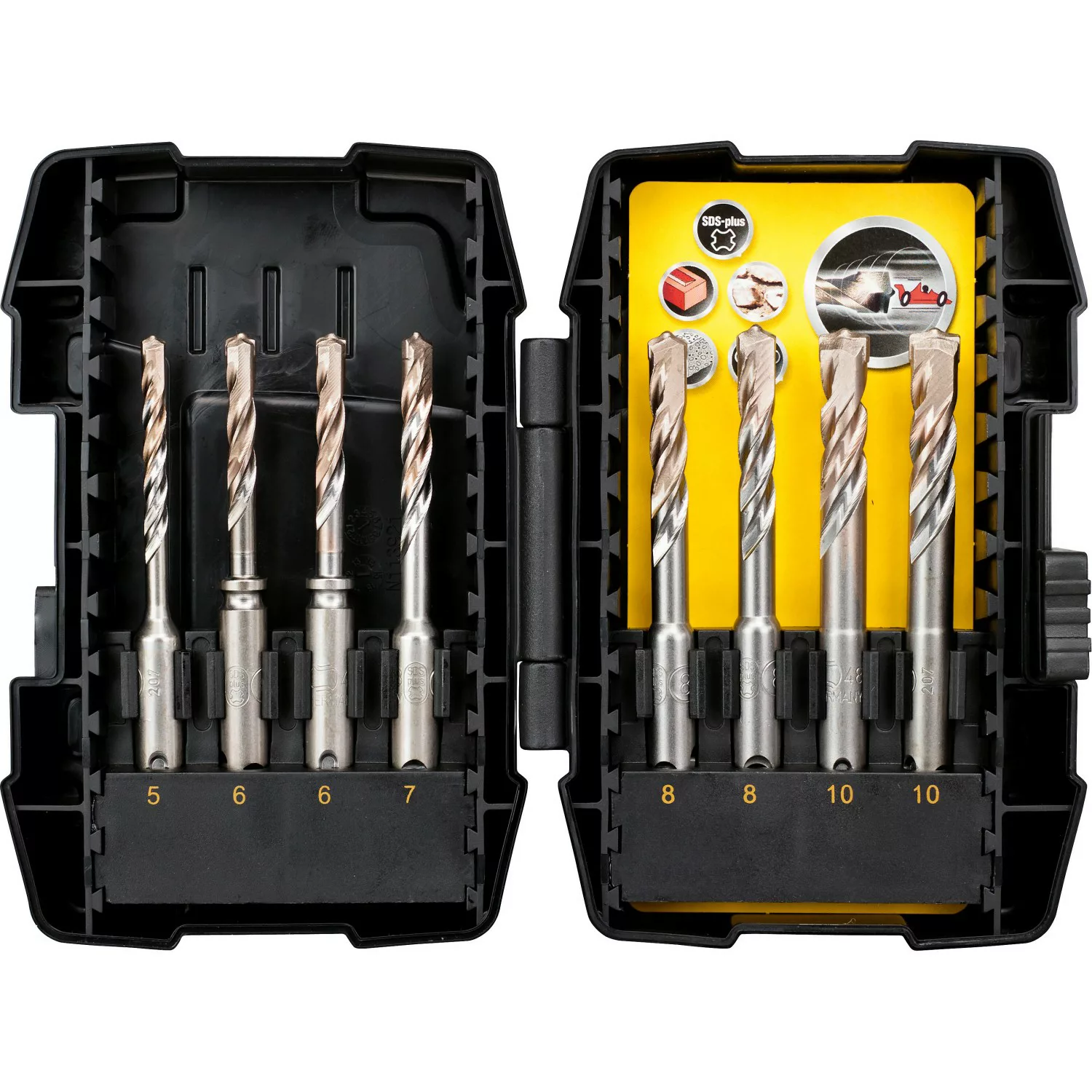 Stanley FatMax 8tlg. SDS Plus-Bohrerset in Minisafe-Box günstig online kaufen